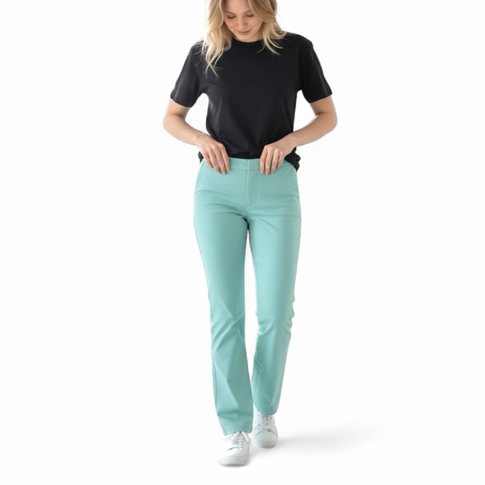Marciano by Guess Aqua Blue Slim Dress Pants – Size 8 (EU 44) - Picture 7 of 15